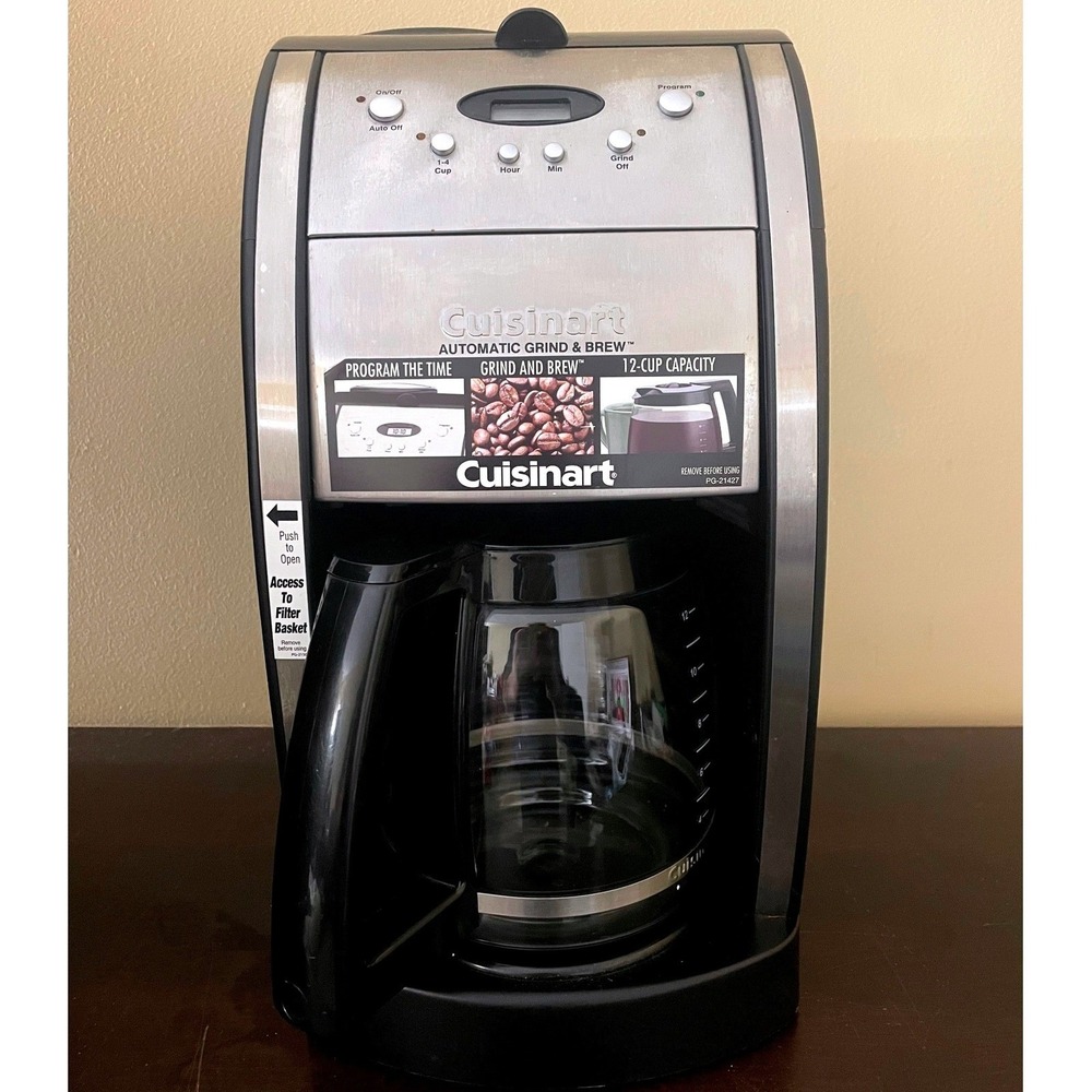 Cuisinart DGB-625BC Automatic‎ Grind & Brew 12-Cup Coffeemaker Brushed Chrome